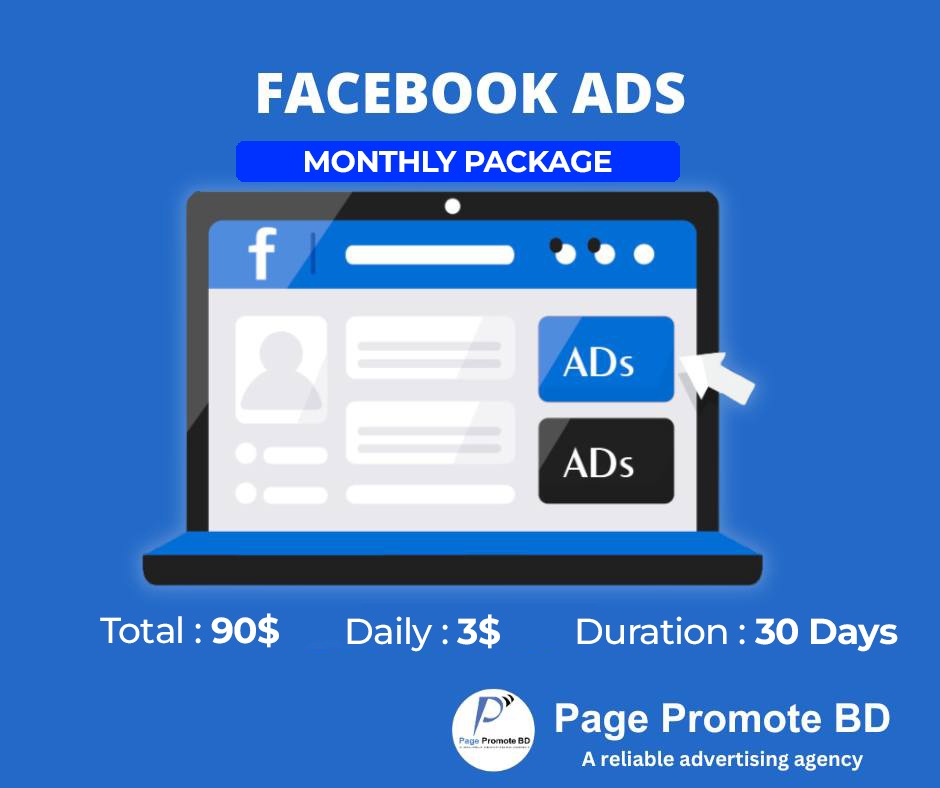 Monthly Facebook Ads